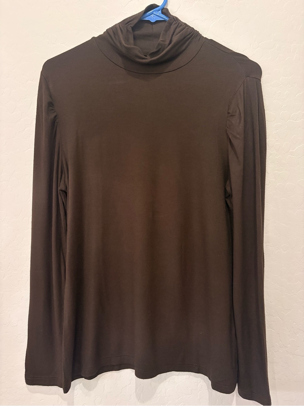Apt. 9 Brown Long-Sleeve Turtleneck Top